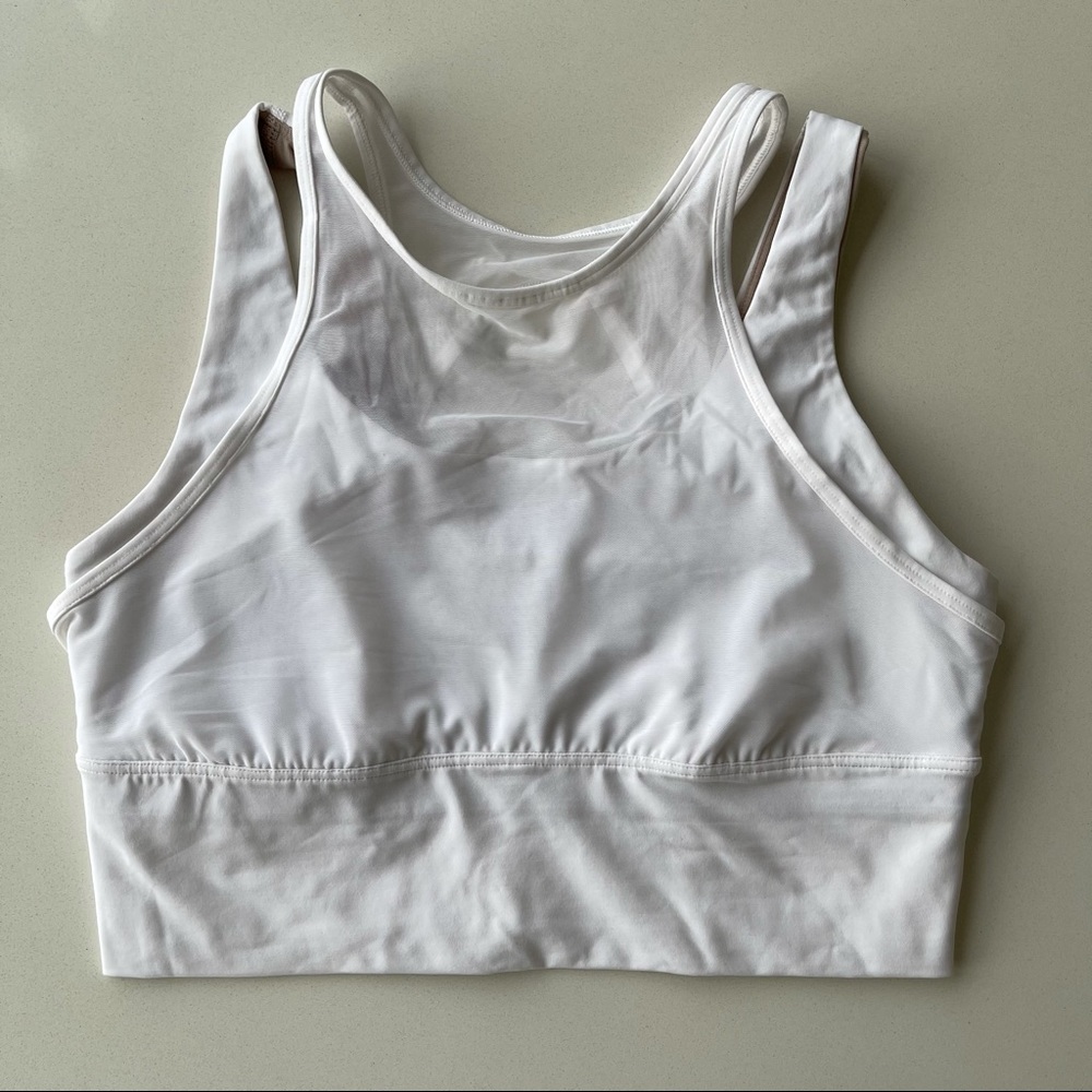Lululemon Sports Bra White Size 8
